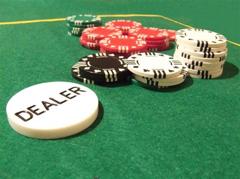 button poker  Poker Merchant Dealer Button Red Spade